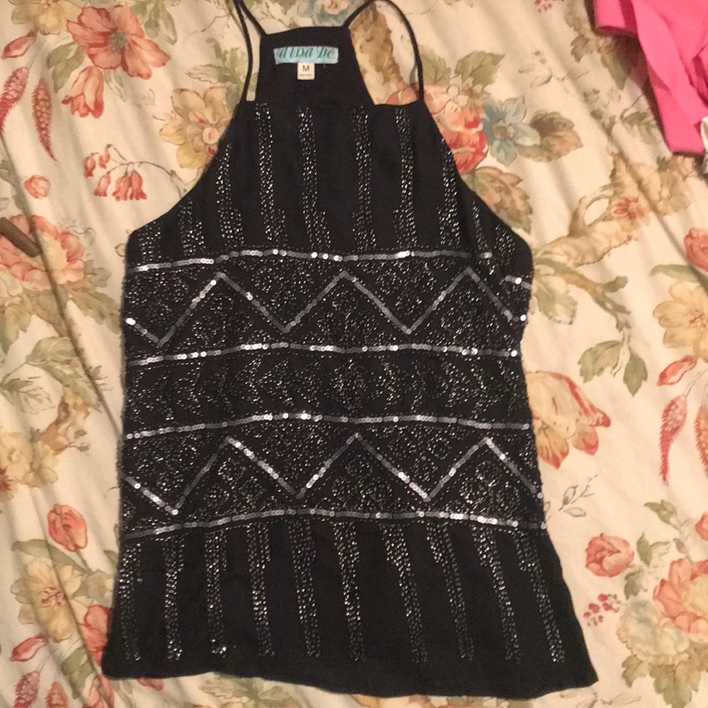 Aina Be Beaded Tank •S•